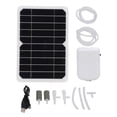 thumbnail image 2 of Bomba De Oxígeno Solar, Aireador De Estanque Solar Impermeable Respetuoso Con El Medio Ambiente Para Hidroponía, 2 of 7