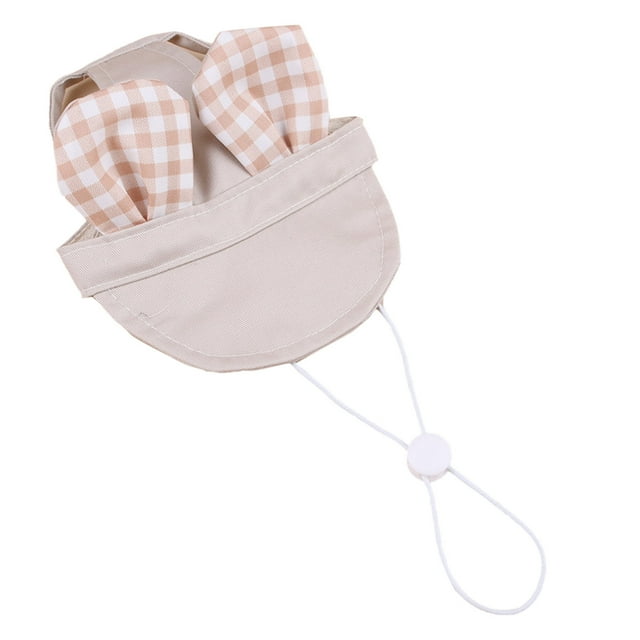 Casquette de Baseball pour Chien - Polyester, Trous pour Oreilles, Cordon de Serrage Réglable, Protection Solaire pour Petits-Moyens Chiens