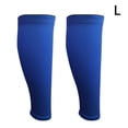 thumbnail image 1 of Soidarity Muslo Manga Elástico Brace Antideslizante Pierna Deporte Soporte para piernas Suministros deportivos Ropa Deportiva, Zapatos Azul L Soidarity OD000747-02, 1 of 6