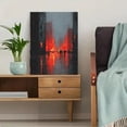 thumbnail image 5 of Abstract Cityscape Canvas Wall Art，Modern Home Decor for Living Room Bedroom Office Hallway, 5 of 8