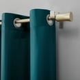 thumbnail image 5 of Sun Zero Arya Room Darkening Grommet Curtain Panel, 40"x63", Teal, 5 of 9