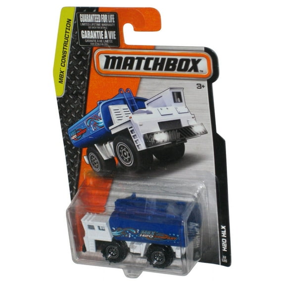 Matchbox MBX Construction (2014) Blue & White H20 HLX Toy Truck 32/120