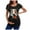 Wine, variant on Summer Tops for Women New Head Skeleton Pregnant Clothing Teasing Border Pregnant T Shirts for Women Beige