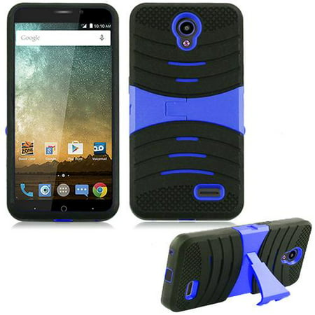 zte maven 2 with a blue and black case