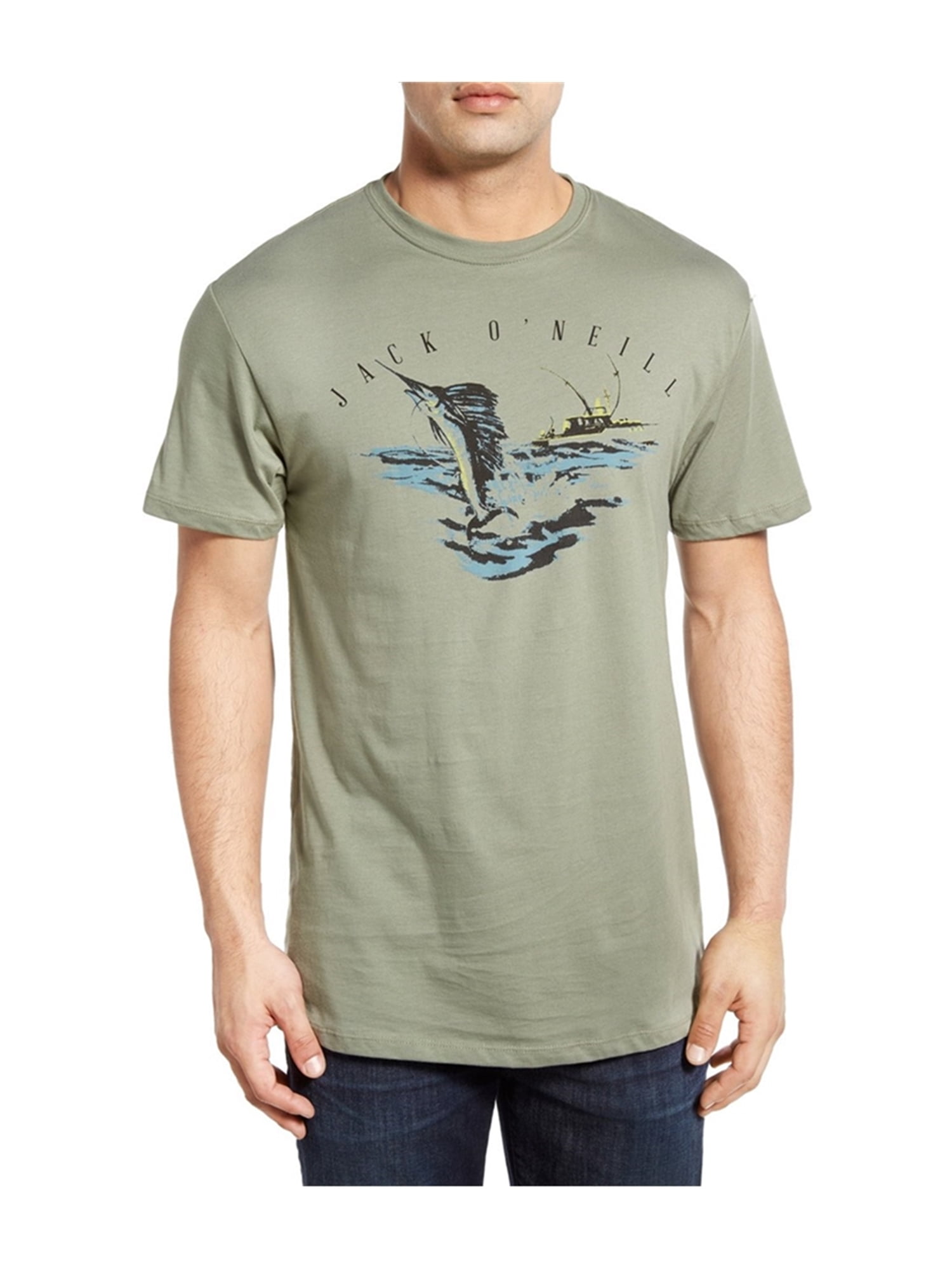 ONeill Mens Breach Graphic T-Shirt Blue S