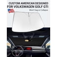 thumbnail image 2 of Parasol para Parabrisas Proadsy para Volkswagen Golf GTI MK8, 2 of 9