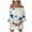 Light Blue, variant on TJAZFJPA White Dresses Summer R Dresses for Women Beach Sexy Off Shoulder Tunic Casual Loose Fit Bell Sleeve Mini Floral Dress Rapunzel Dress White Elegant Dresses for Women