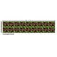 thumbnail image 3 of Ambesonne Botanical Fabric by the Yard Upholstery, Leaves and Floral Motifs, 3 Yards, Seal Brown Green White, 3 of 5