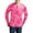 Pink, variant on Tie Dye Long Sleeve 100 Cotton Crew Neck Ribbed Cuffs T Shirt
