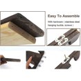 thumbnail image 5 of 6 Pool Cue Rack,modern Pool Stick Holder Wall Mounted Horizontal Wooden Pool Billiard Stick (cue Rack Only) (color : Brown), 5 of 5