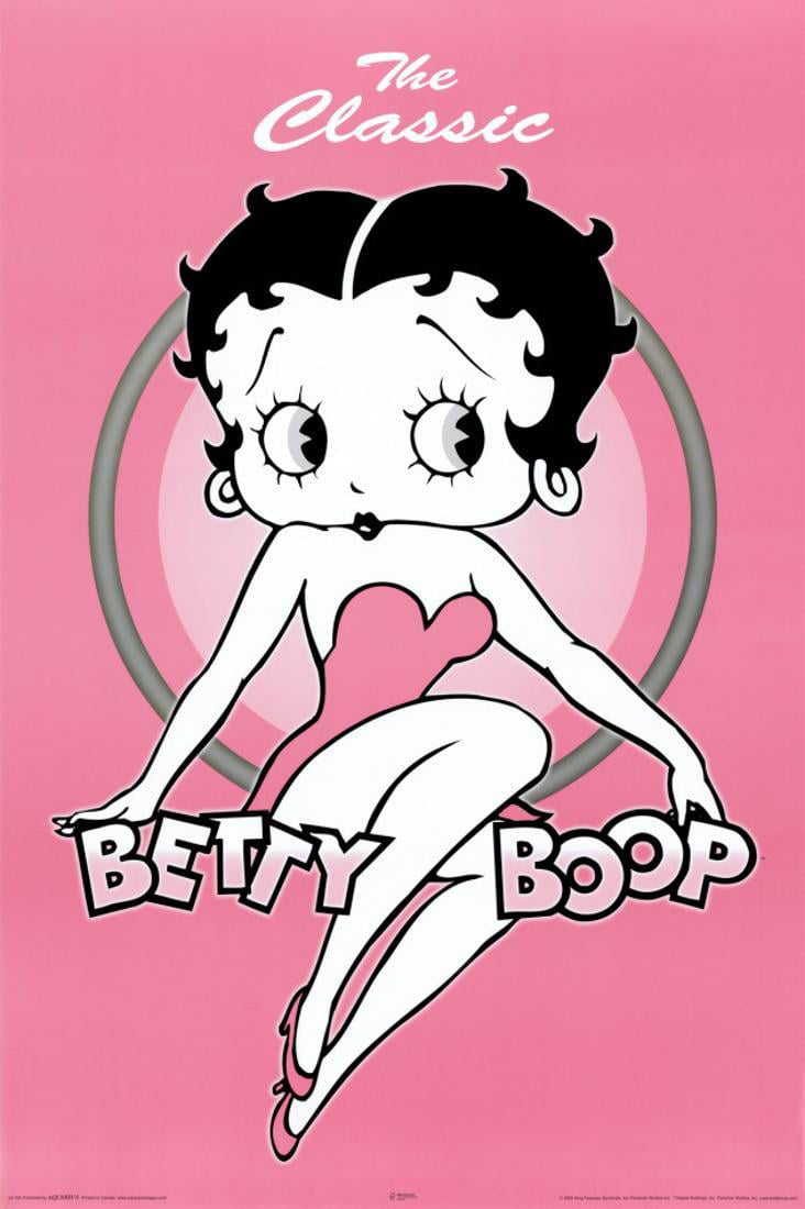 Betty Boop Poster - 24x36 - Walmart.com.
