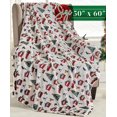 thumbnail image 3 of Super Soft and Cozy Throw Blanket - All Season Suitable - Printed Decorative Throw Blankets, Perfect for Lounging, 50 x 60 inches, Celebrating Christmas, Throw Blanket, 3 of 5