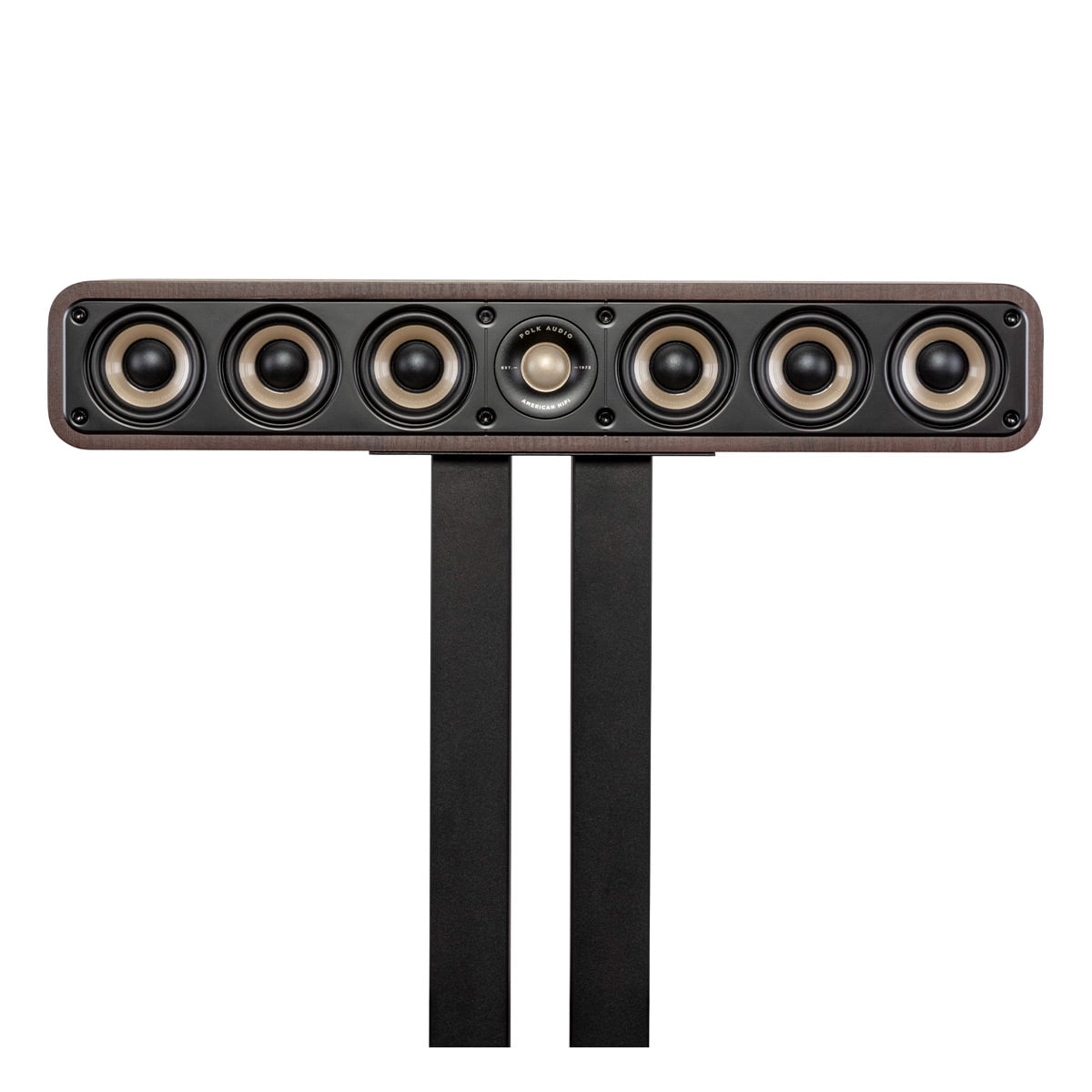 Polk Audio Signature Elite ES35 Slim Center Channel Speaker (Walnut)