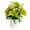 Green, variant on Partheme Artificial Peony Bonsai Potted Plant for Courtyard Living Room Dining Table, Realistic Layered Petals Faux Flower, No Watering No Fading White Pot, for Asian Modern Home Decor, White