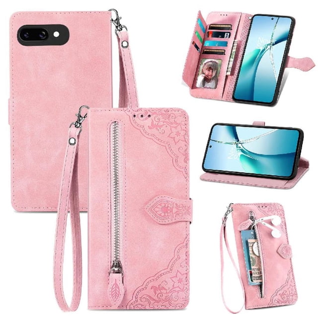 Wallet Case for GANGXUN Google Pixel 9A with Shockproof, Stylish for Daily and Business Use