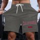 thumbnail image 1 of WILLBEST Pantalones Cortos Casuales para Hombre, Ligeros, de Verano, con Estampado de Letras, para Actividades Diarias y de Ocio., 1 of 3