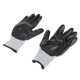 thumbnail image 2 of 1 par de guantes de seguridad impermeables para trabajo y jardín, guantes de nailon antideslizantes para manipulación (L), 2 of 8