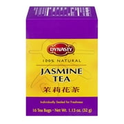 Dynasty Tea - 100% Natural Jasmine Tea Bags, 16 ct
