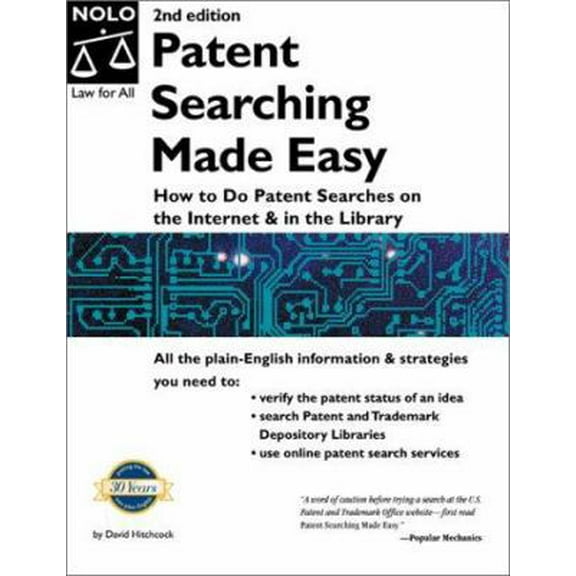 Pre-Owned Patent Searching Made Easy: How to Do Patent Searches on the Internet and in the Library, Second Edition (Paperback) 0873375548 9780873375542