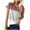 G, variant on SHOPESSA Womens Tops Summer Rounk Neck Triple Color Block Stripe T-Shirt Short Sleeve Blouse T-Shirt Causal Printing Soft Tops