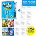thumbnail image 2 of Juego de preguntas The World Game Super Trivia para adultos con 1200 Q, 2 of 6