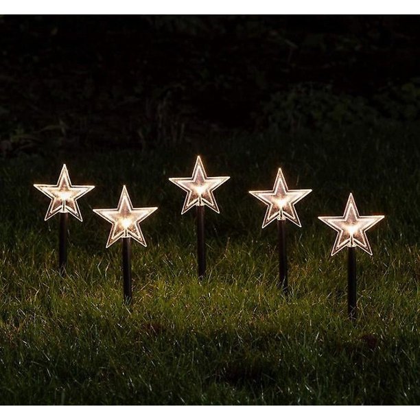 85*120cm style1 Luces solares para jardín Luces de estrellas Luces de estaca impermeables para exteriores Luces de camino con energía solar para macizos de flores, pasarelas, pat