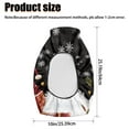 thumbnail image 7 of Uorisanigo ATV Seat Cover Compatible with Sportsman Rancher Foreman Scrambler Kodiak Grizzly Arctic Cute Santa Claus Cat Seat Cover Protection Fit for Most ATV, 7 of 7