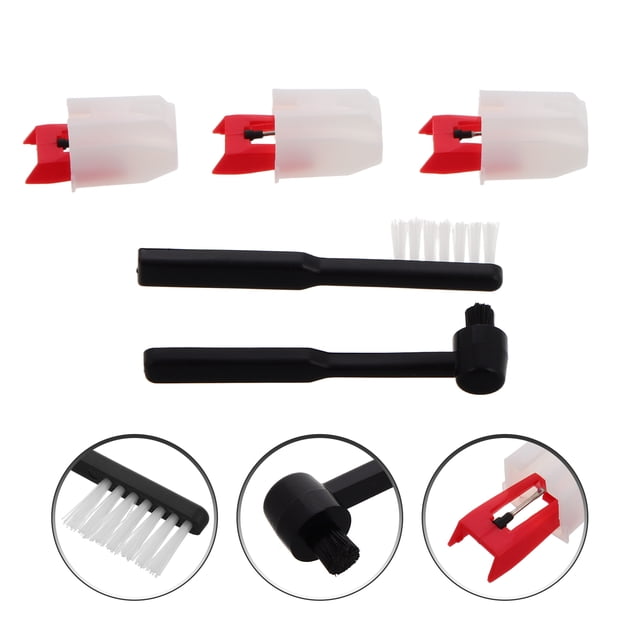 OULII Turntable Stylus 1 Set Multi Color Plastic For Record Players Home Office Music Enthusiasts