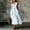 Blue, variant on Women's Halter V-Neck Maxi Dress, Sleeveless High Waist Flowy Dress with Button Detail, Casual Cotton-Linen Look Sundress, Elegant Summer Dress for Beach Vacation and Evening Events Blue b L