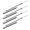 thumbnail image 7 of HONMEET 5-Pack Black Aluminum Stylus Pens with Fine Tips, Comfortable Grip, Anti-Loss Rope for Touchscreen Devices, 7 of 7