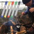 thumbnail image 3 of Vendredi Fou TIMIFIS Accessoires de Camping Outil de Feu de Camping Tube de Feu en Acier Inoxydable Tube de Feu Rétractable à Huit Sections Cadeaux de Noël, 3 of 7