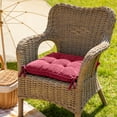 thumbnail image 4 of Eolstice Cushion For Chair, Velvet Office Ottoman Floor Mat, Color Chair Cushion with Strap for Outdoor Seating, Home Decor, Comfort Accessory, 4 of 6