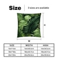 thumbnail image 5 of Tropical Jungle Palm Leaves Chair Pillow Covers Set of 2 Throw Pillow Decorative Pillows Velvet with Unique Patterns for Various Occasions - Available in 16x16, 18x18, and 20x20 Inches, 5 of 6