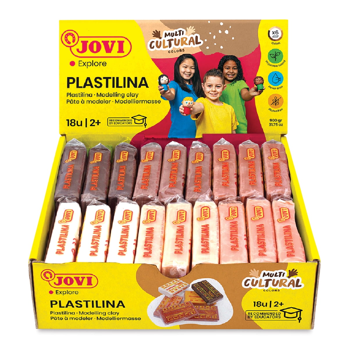 Jovi Plastilina 50g Soft Modelling Clay - Doesn't Dry Out