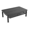 thumbnail image 4 of Soporte elevador para de 3 alturas ajustables, soporte para computadora, soporte liviano para computadora portátil con cajón para impresora, e, 4 of 8