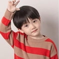thumbnail image 4 of Hair Replacement, Men  Bangs Full Black  for  for Children, 4 of 8