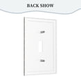 thumbnail image 4 of ZICANCN Outlet Covers Wall Plate, Ethnic Aztec Lines Light Switch Cover Decorative, Duplex Toggle Combo 1-Gang, 4 of 9