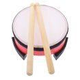 thumbnail image 4 of 1 Ensemble de Tambour de Sol avec Maillets Instrument de Percussion Jouet Musical Tambour à Main, 4 of 8