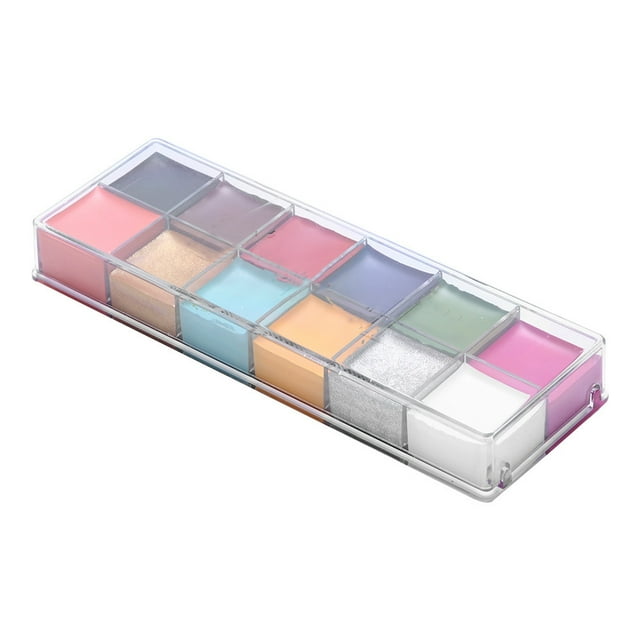 Makeup Grease Paint, Clear Color Composition Oil Paint For Body Painting For Cheeks