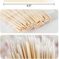 thumbnail image 2 of 800Pcs Cotton Swabs Wood Sticks,Happon Precise Cotton Tips, Cotton Swabs Pointed Tip, Makeup Cosmetic Applicator Sticks for Makeup, Tattoo Permanent Supplies and Cleaning, 2 of 7