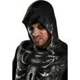 thumbnail image 2 of Disguise Men's Reaper Hooded Print Robe Costume Black X-Large (42-46), 2 of 4