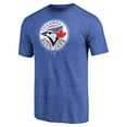 thumbnail image 2 of Men's Royal Toronto Blue Jays Team Wordmark Tri-Blend T-Shirt, 2 of 3