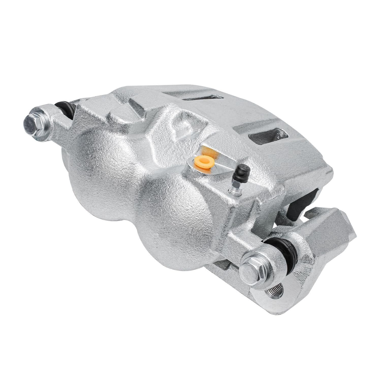 Detroit Axle - Pair Front Brake Calipers with Bracket for 2005-2012 Ford F-250 F-350 Super Duty 2006 2007 2008 2009 2010 2011