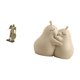 thumbnail image 5 of Figura De Resina De Caballero Nórdico Abrazando Una Pera. Escultura Abstracta. Sujetalibros De Cerámica. Acabado Fino. Ideal Para Escritorio, Armario, Mesa De Oficina, Centro De Mesa, Entrada, 5 of 8
