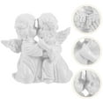 thumbnail image 4 of Hugging Angels Statue Child Angels Figurine Statue Angels Resin Statue Wedding Decor, 4 of 9