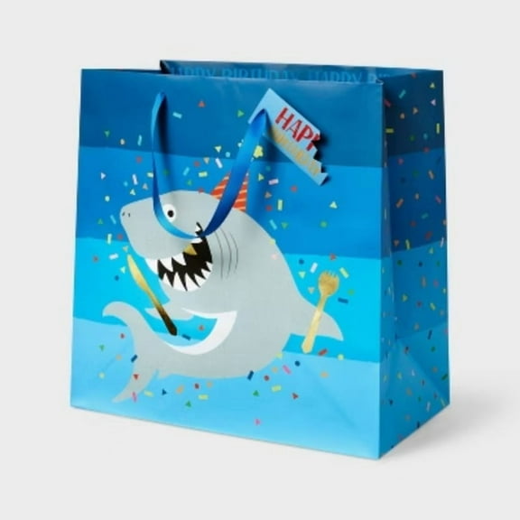 Large Shark Gift Bag