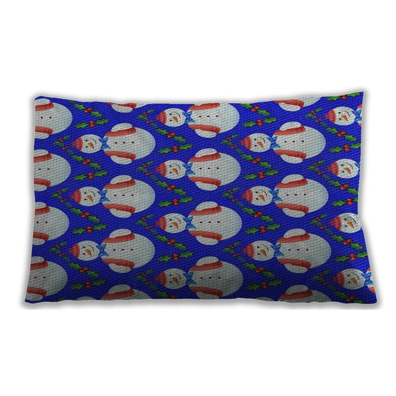 Ahgly Company Indoor Rectangular Patterned Lumbar Throw Pillow, 13 inch by 19 inch
