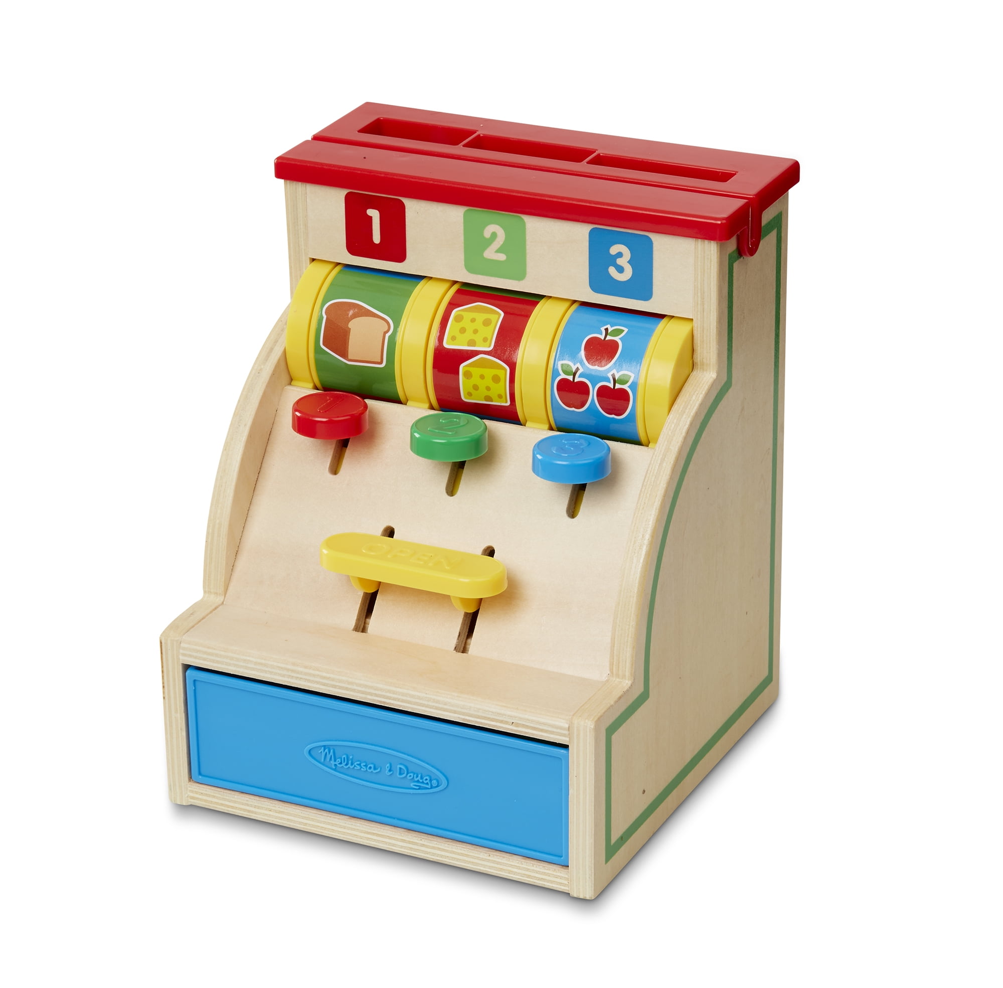 wooden till toy