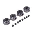 thumbnail image 4 of Dualoai 12mm Wheel Hex Hub Drive Adapters 1/10 10208 1/12 H12Y H12Y+ Titanium Color, 4 of 7