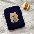 thumbnail image 3 of Reheyre Laptop Bag Waterproof Dust-proof Adorable 11/13/15 Inch Korean Style Bear Cloth Laptop Handbag for Outdoor, 3 of 3